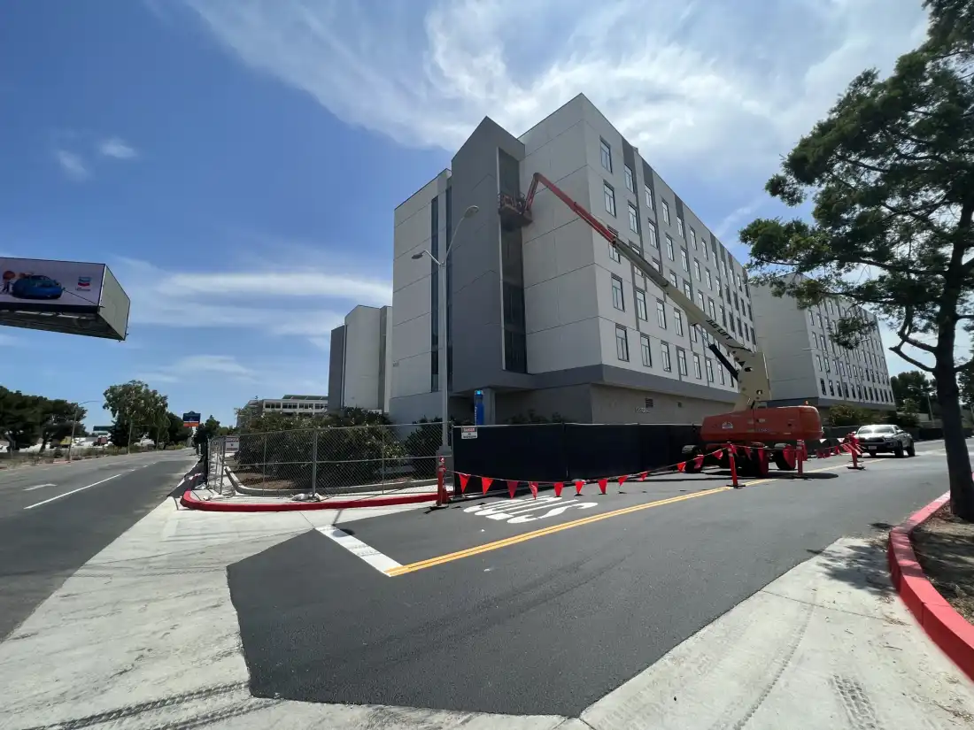Civic building under construction